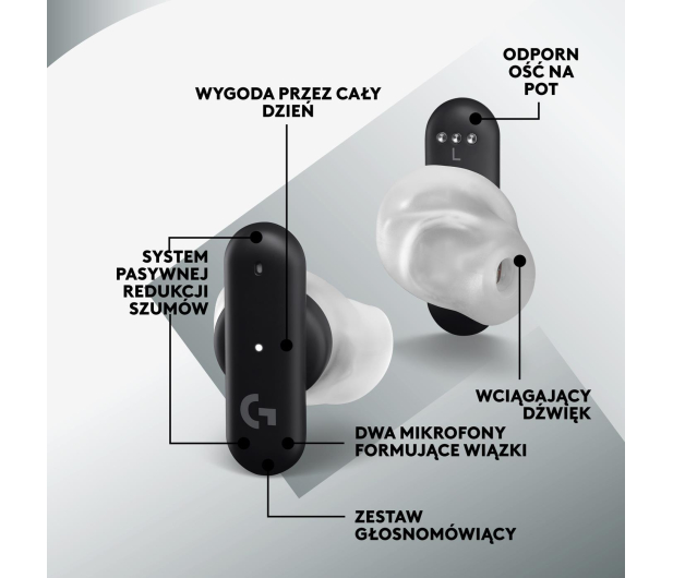 Logitech G FITS czarny - 1112137 - zdjęcie 13